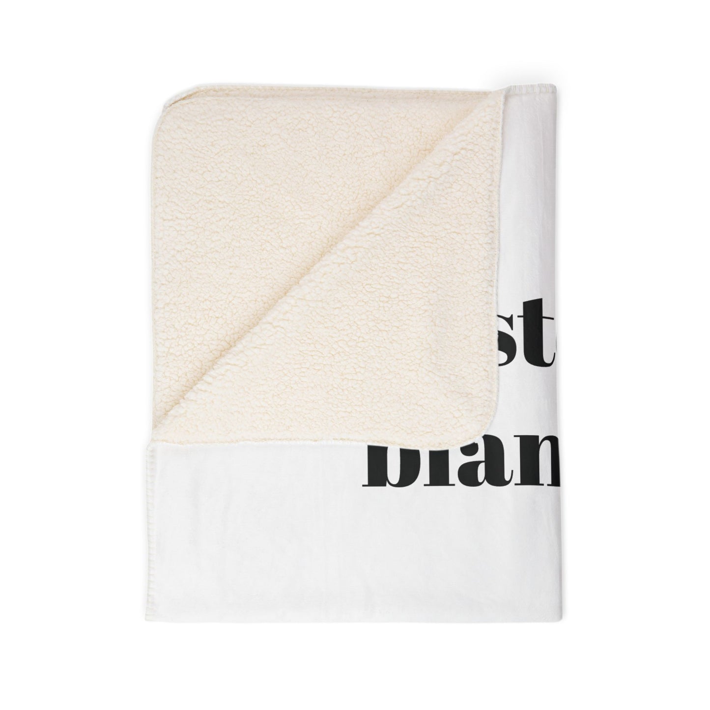 Custom Sherpa Blanket