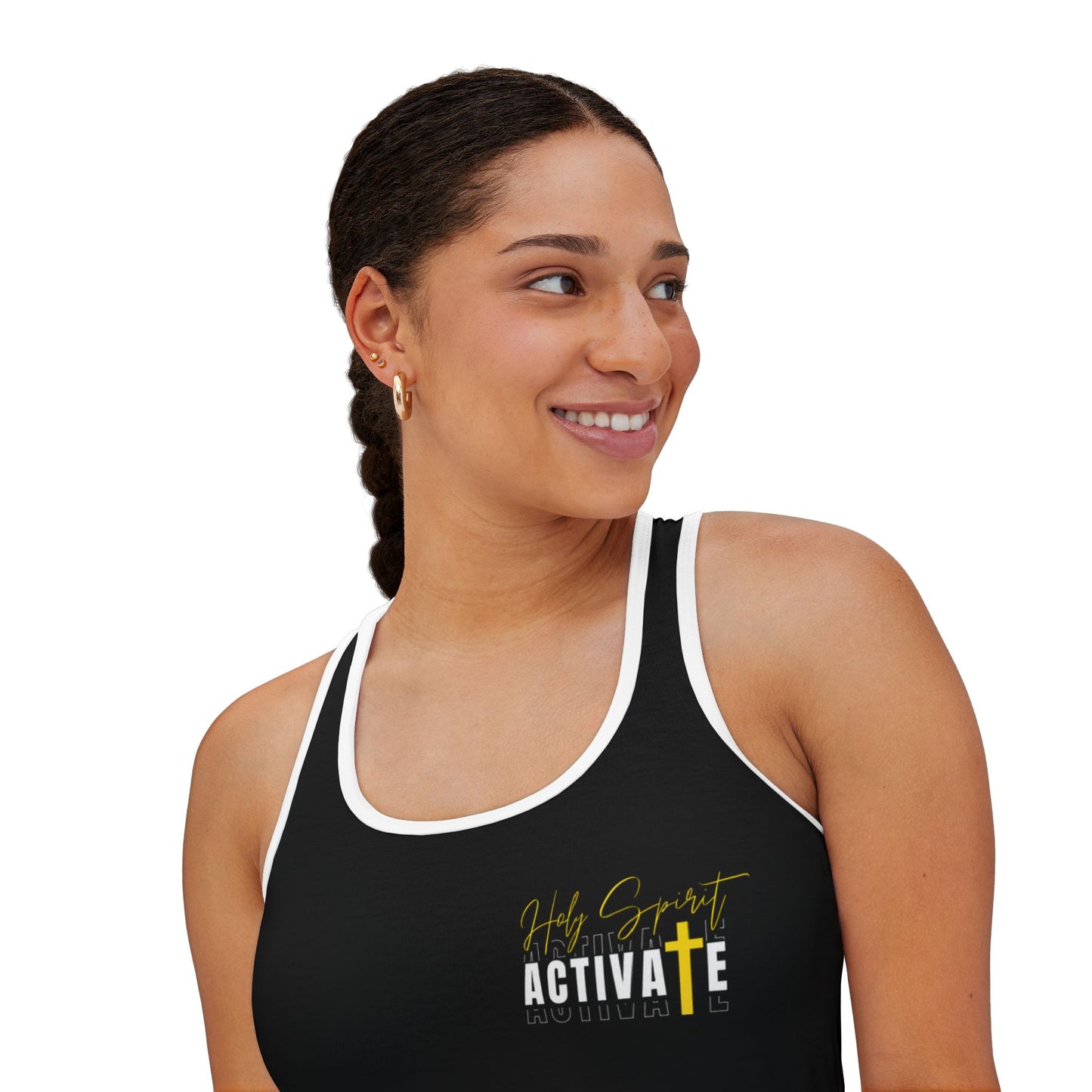 Religious Tank Top - 'Holy Spirit Activate' Women's Tank Top