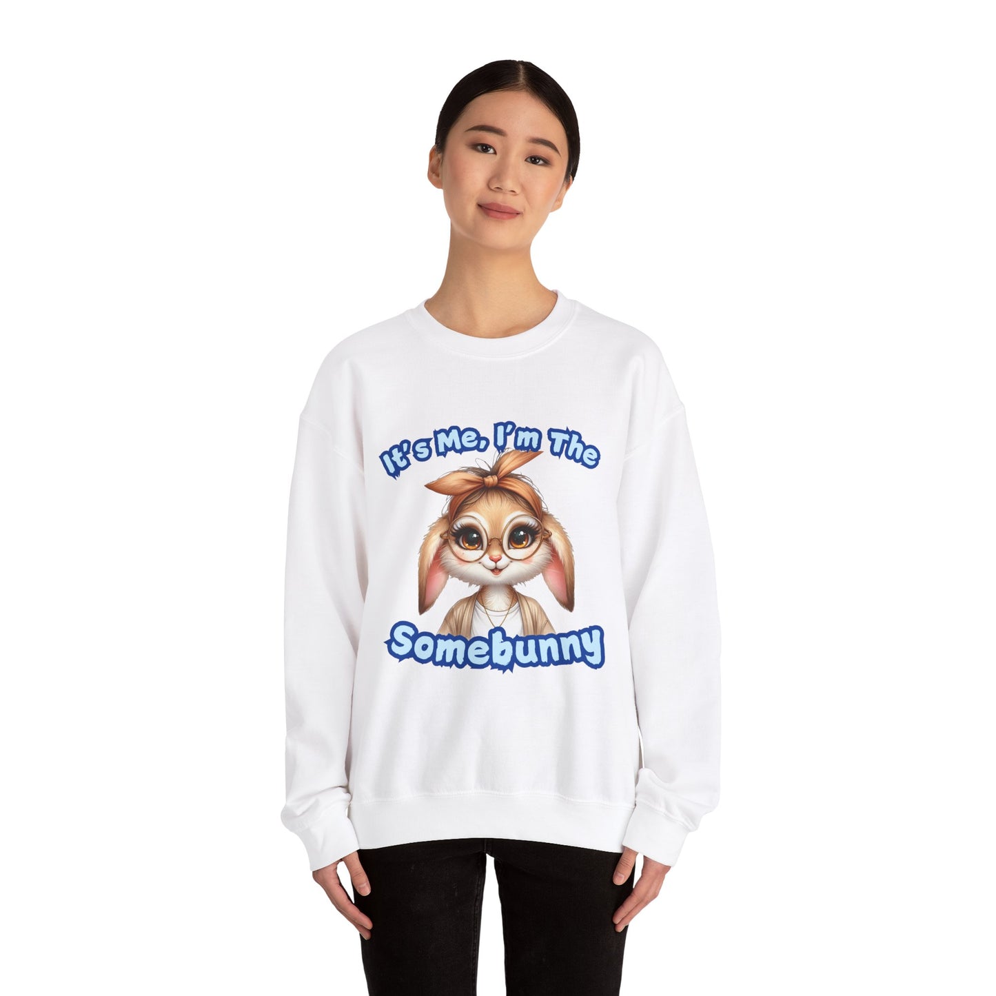 It's Me I'm The Somebunny Mom Matching Easter Sweatshirt