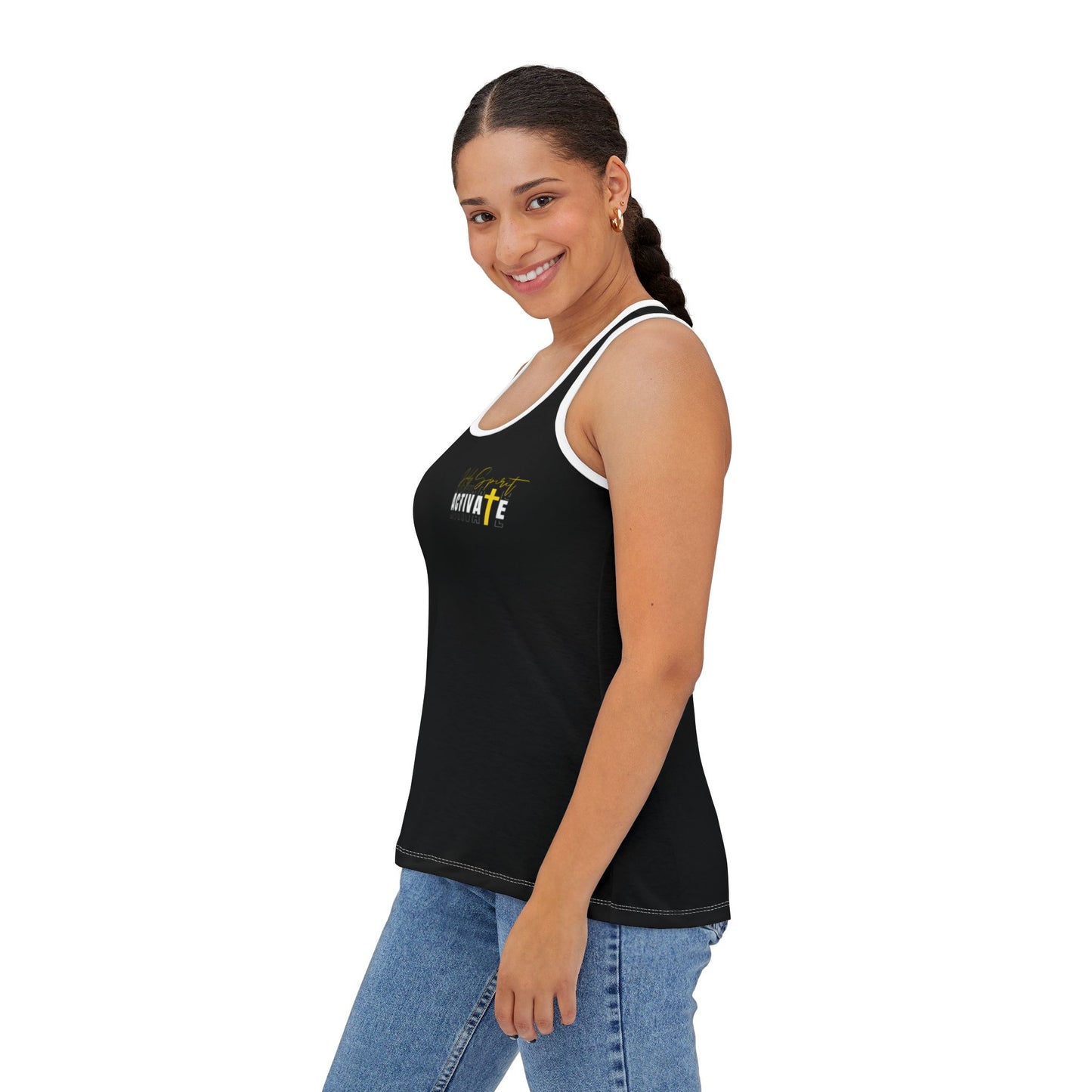 Religious Tank Top - 'Holy Spirit Activate' Women's Tank Top