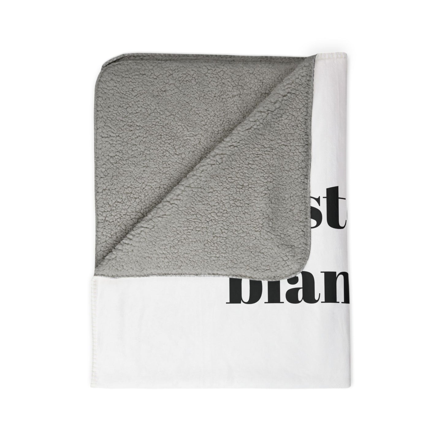 Custom Sherpa Blanket