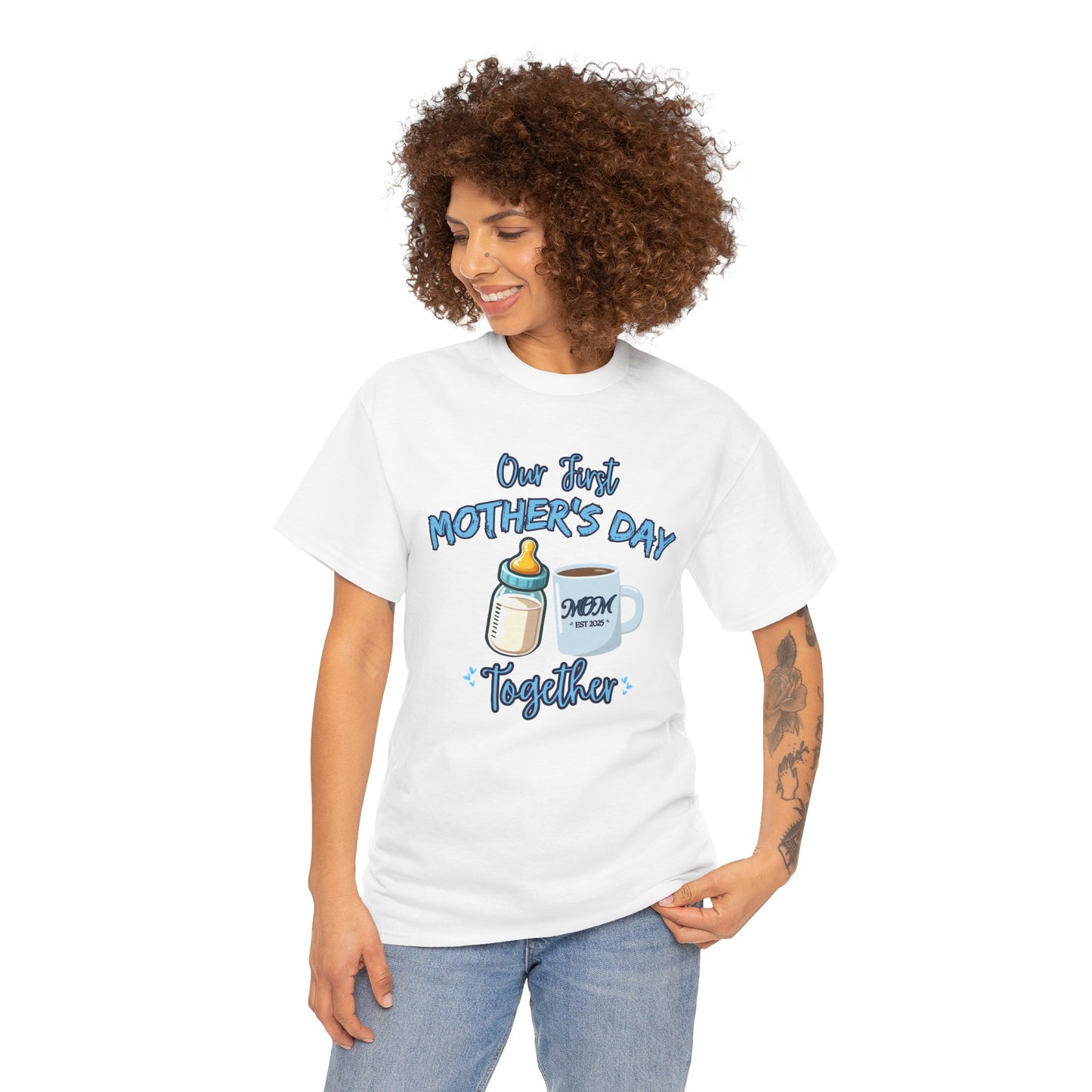 Our First Mother's Day Together-Mommy and Me Shirt