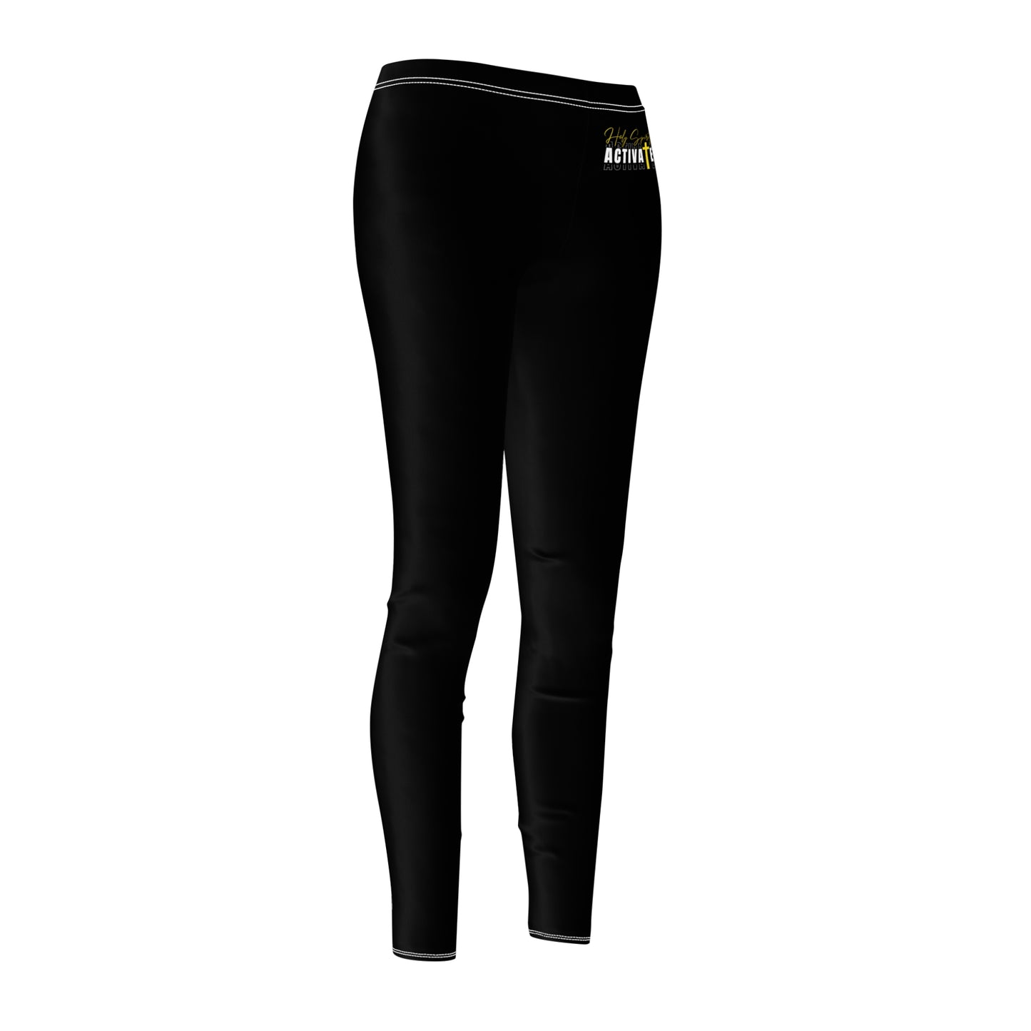 Leggings - 'Holy Spirit Activate' Women's Casual Leggings