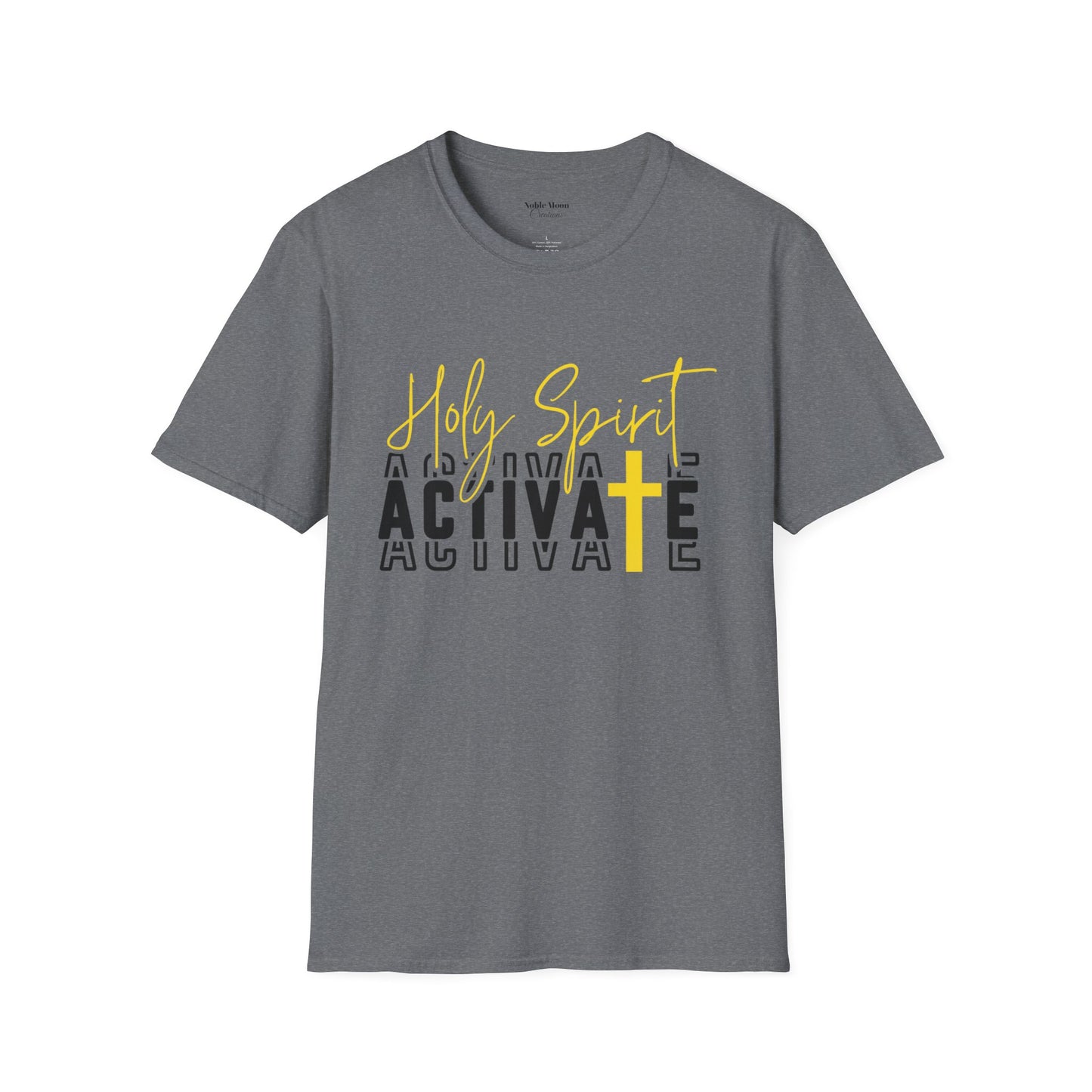Holy Spirit Activate Unisex Softstyle T-Shirt
