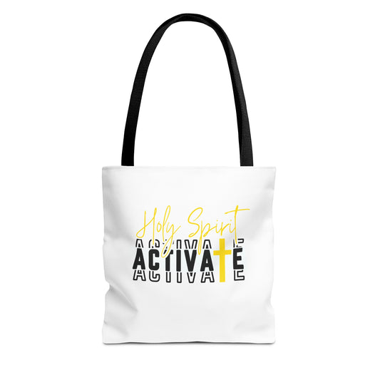 Holy Spirit Activate Tote Bag