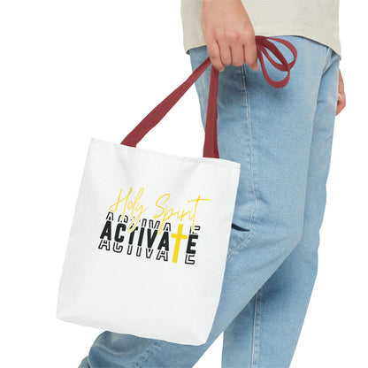 Holy Spirit Activate Tote Bag