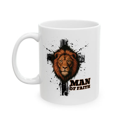 Man of Faith Mug, (11oz)