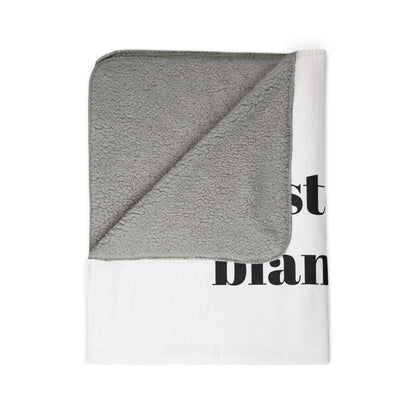 Custom Sherpa Blanket