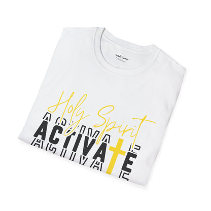 Holy Spirit Activate Unisex Softstyle T-Shirt