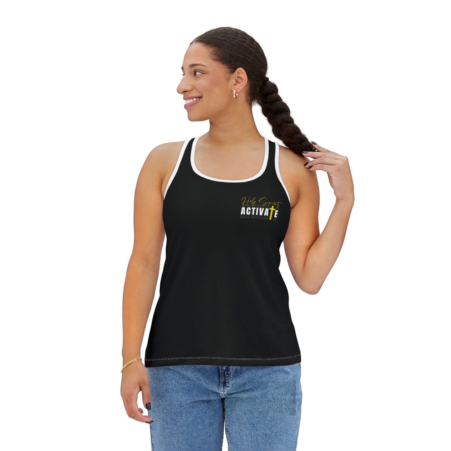Religious Tank Top - 'Holy Spirit Activate' Women's Tank Top