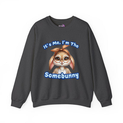 It's Me I'm The Somebunny Mom Matching Easter Sweatshirt