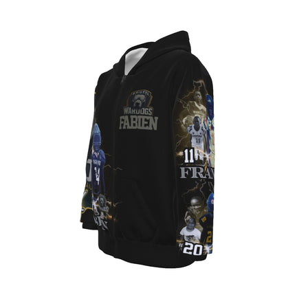 Customizable Zip Up Hoodie-Youth