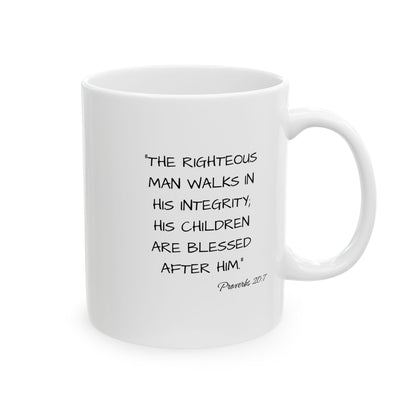 Man of Faith Mug, (11oz)