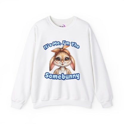 It's Me I'm The Somebunny Mom Matching Easter Sweatshirt