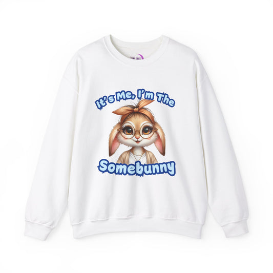 It's Me I'm The Somebunny Mom Matching Easter Sweatshirt