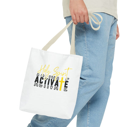 Holy Spirit Activate Tote Bag