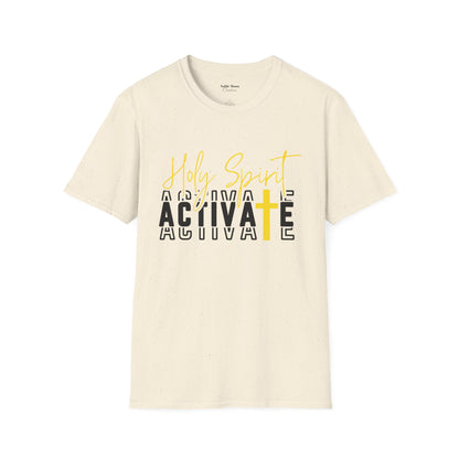 Holy Spirit Activate Unisex Softstyle T-Shirt