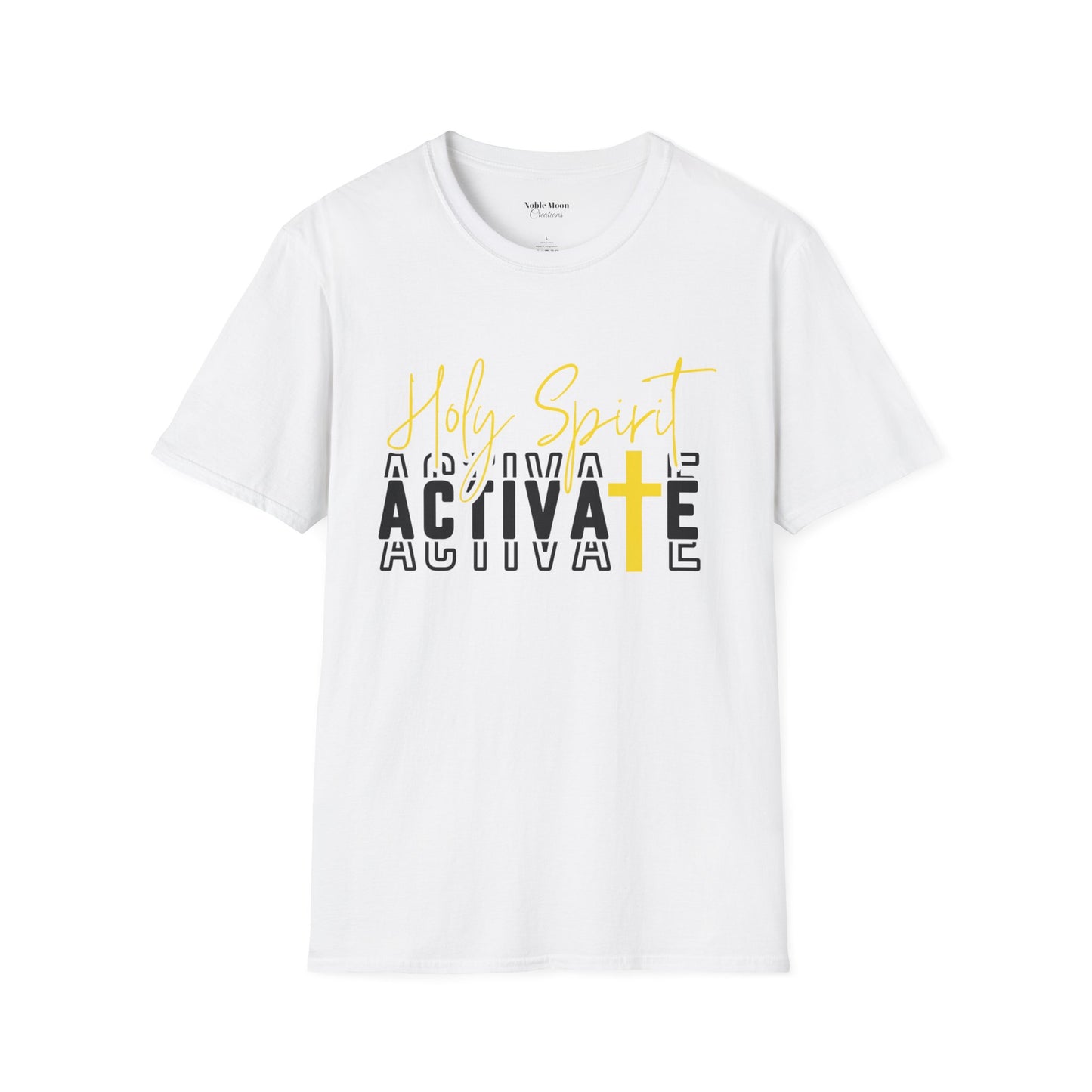Holy Spirit Activate Unisex Softstyle T-Shirt
